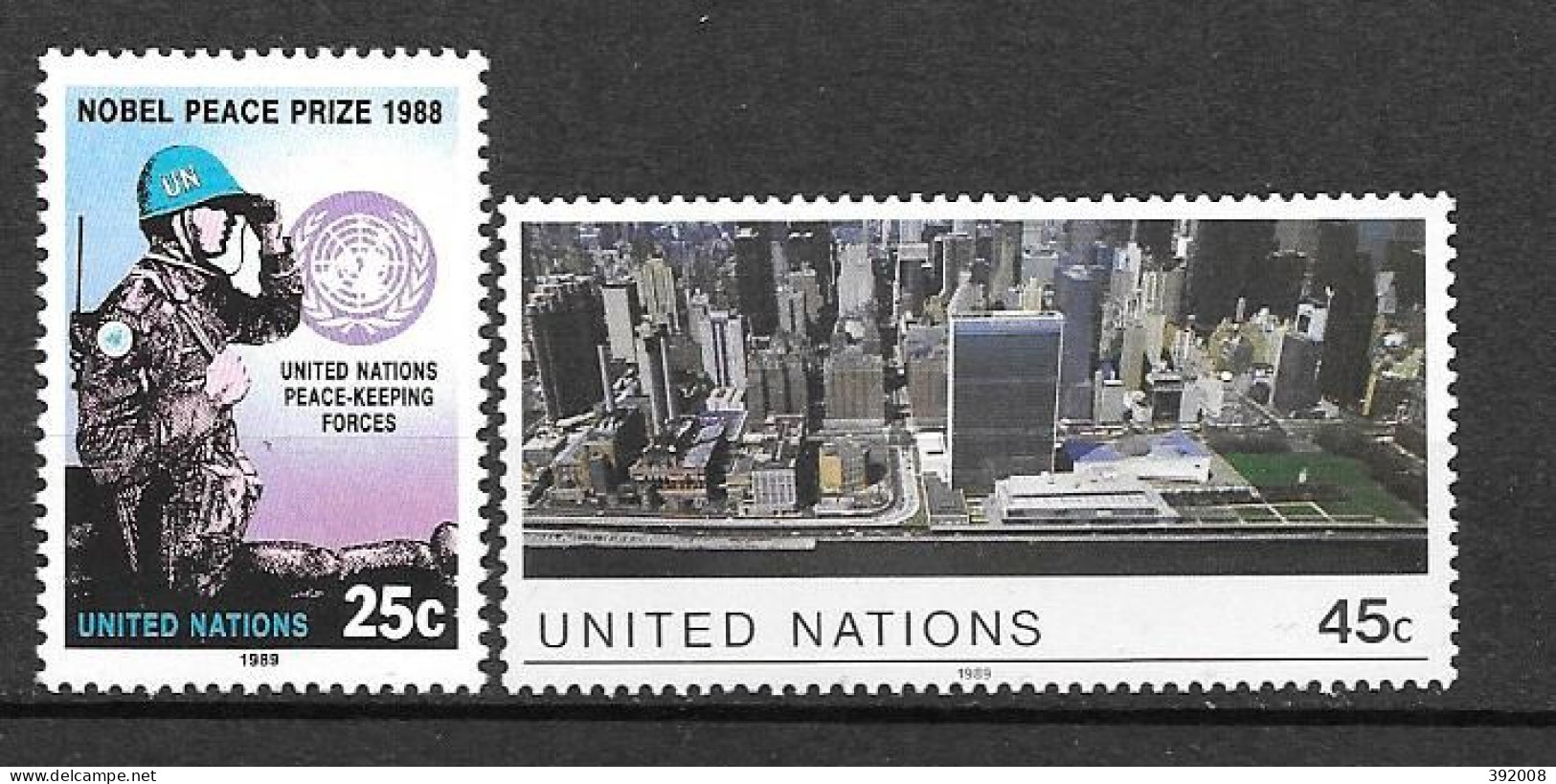 1989 - 541 à 542 **MNH  - Unused Stamps