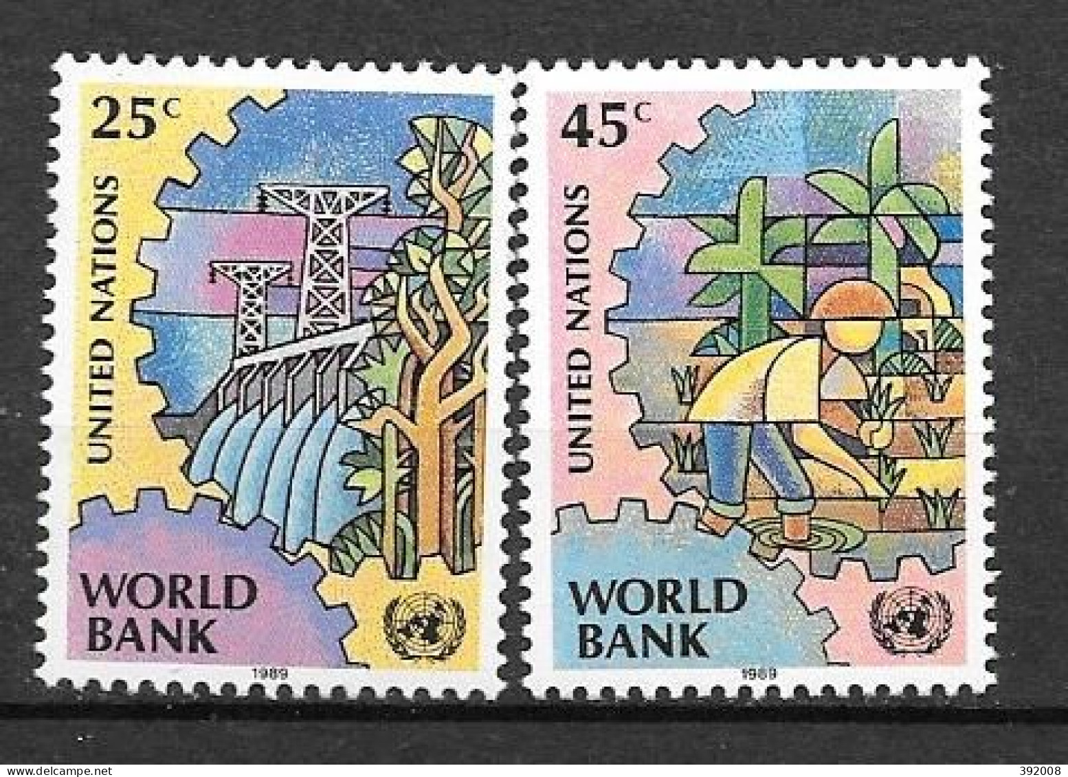 1989 - 539 à 540 **MNH  - Ungebraucht