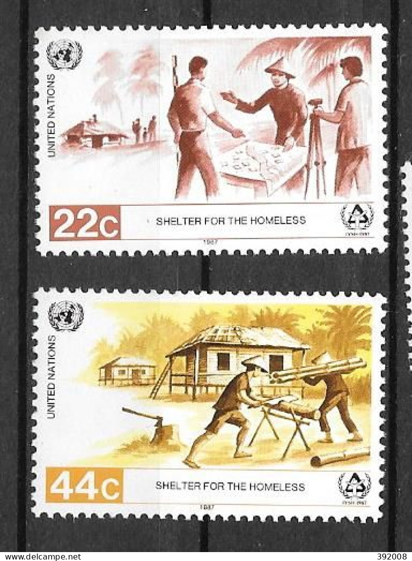 1987 - 488 à 489 **MNH  - Unused Stamps