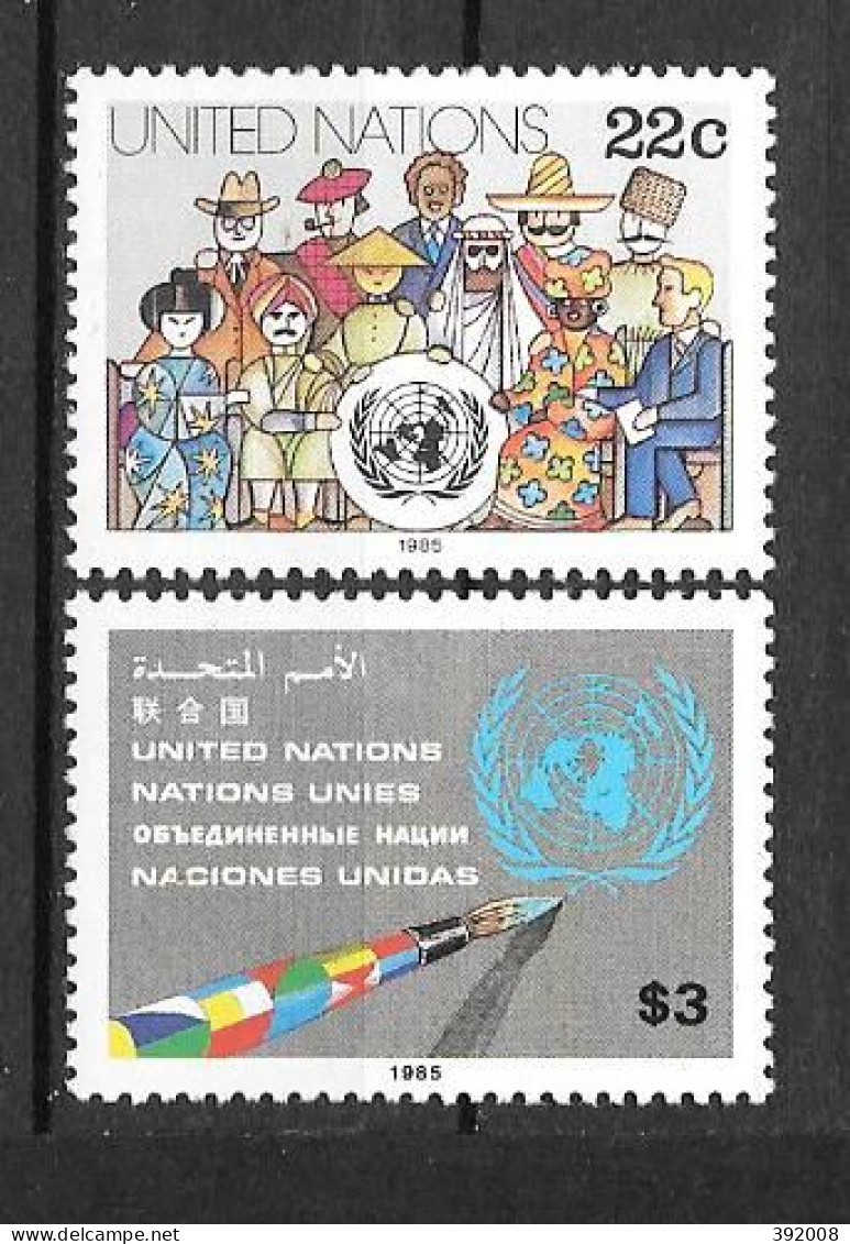 1985 - 436 à 437 **MNH  - Ungebraucht