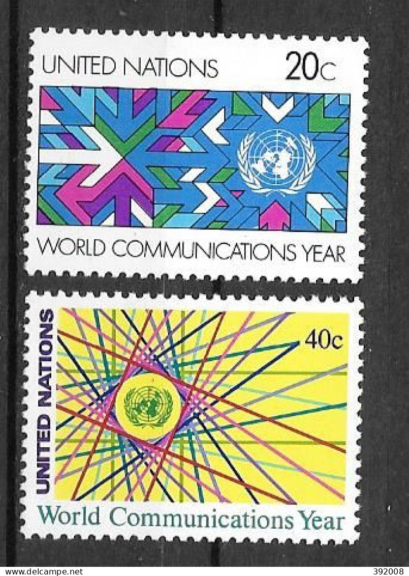 1983 - 383 à 384 **MNH  - Unused Stamps