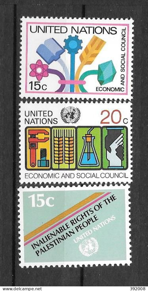 1980 / 1981 - 332 à 334 **MNH - Unused Stamps