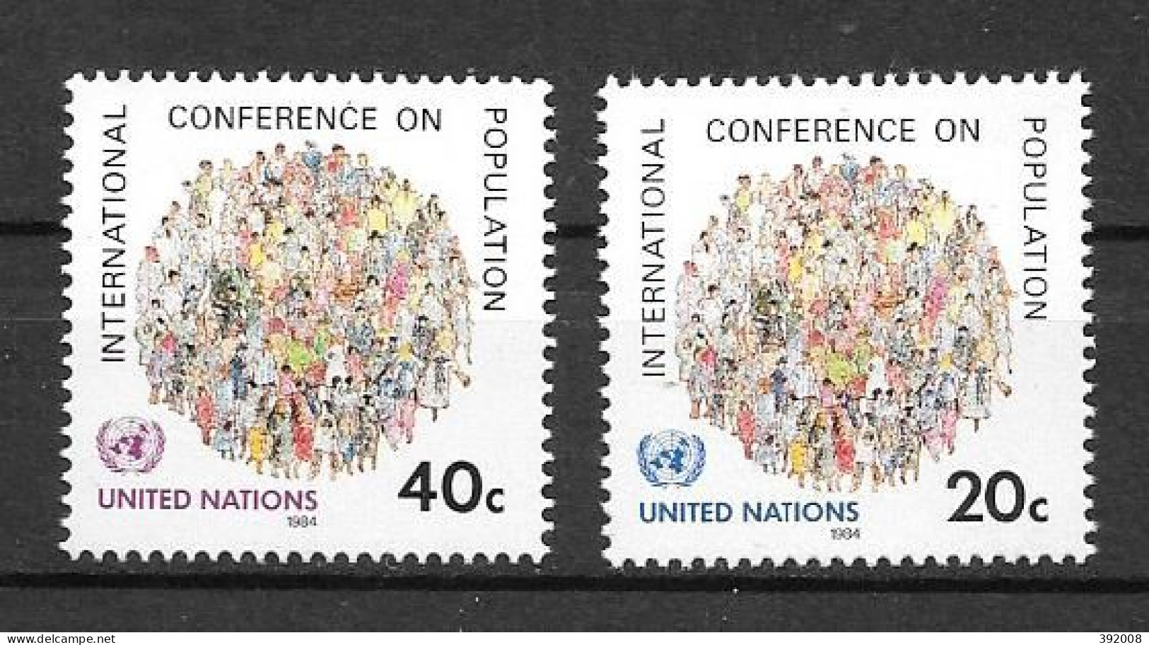 1984 - 408 à 409 **MNH  - Ungebraucht