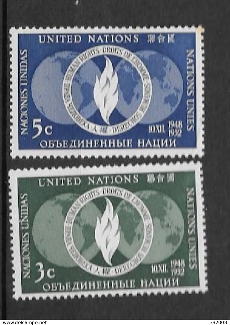 1952 - 13 à14 *MH - Nuovi
