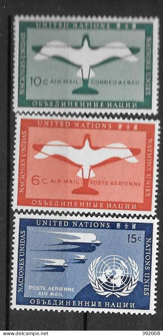 1951 / 1957 - PA 1 à 3 **MNH - Luftpost