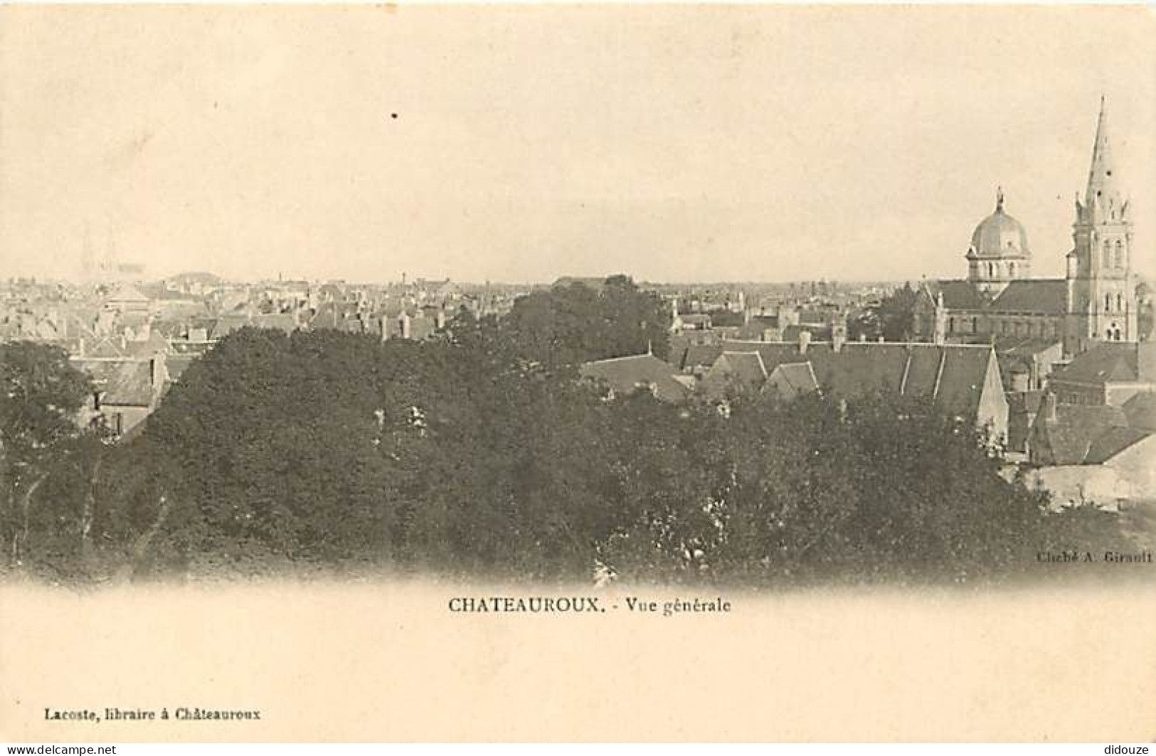36 - Chateauroux - Vue Générale - Précurseur - CPA - Carte Neuve - Voir Scans Recto-Verso - Chateauroux