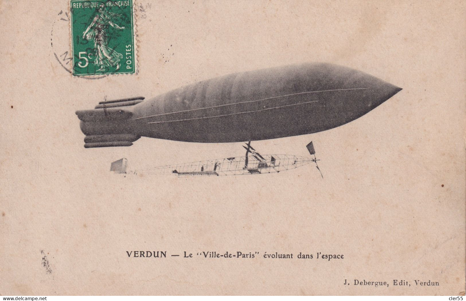 55 - Verdun - Le "Ville De Paris" - Verdun