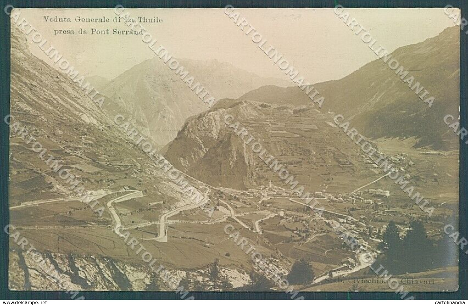 Aosta La Thuile Foto Cartolina JK4822 - Aosta