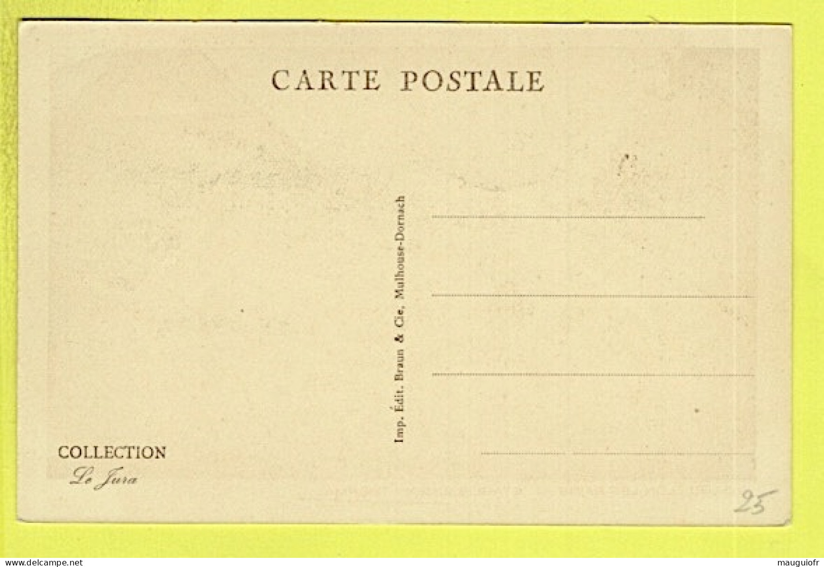 25 DOUBS / GUILLON-LES-BAINS / L'ETABLISSEMENT THERMAL - Autres & Non Classés