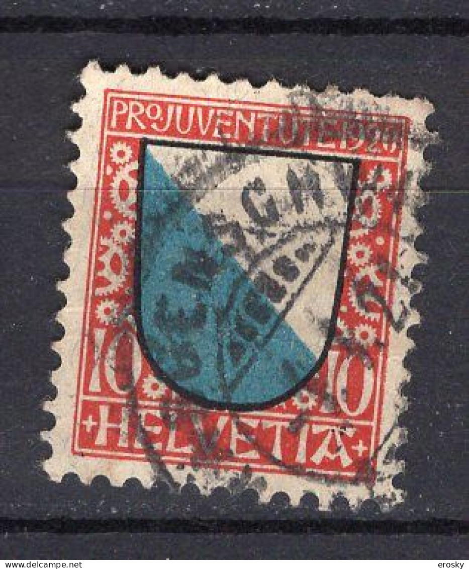 T2776 - SUISSE SWITZERLAND Yv N°177 Pro Juventute Defecteuse - Used Stamps