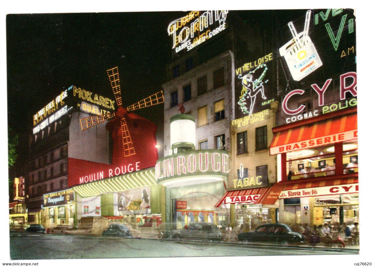 Paris, Le Moulin Rouge, Place Blanche - Autres Monuments, édifices