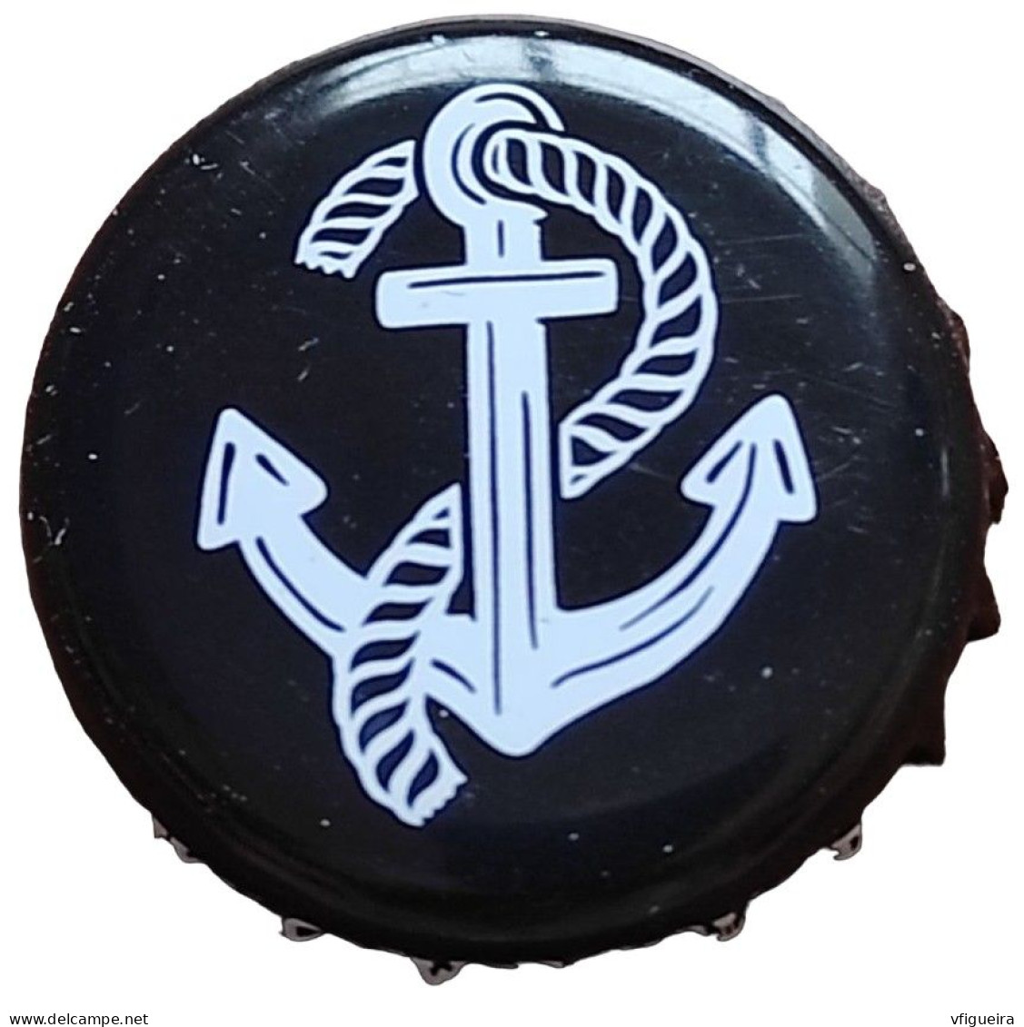 Allemagne Capsule Bière Beer Crown Cap Crew Republic Ancre Nautique Et Cordage SU - Bière