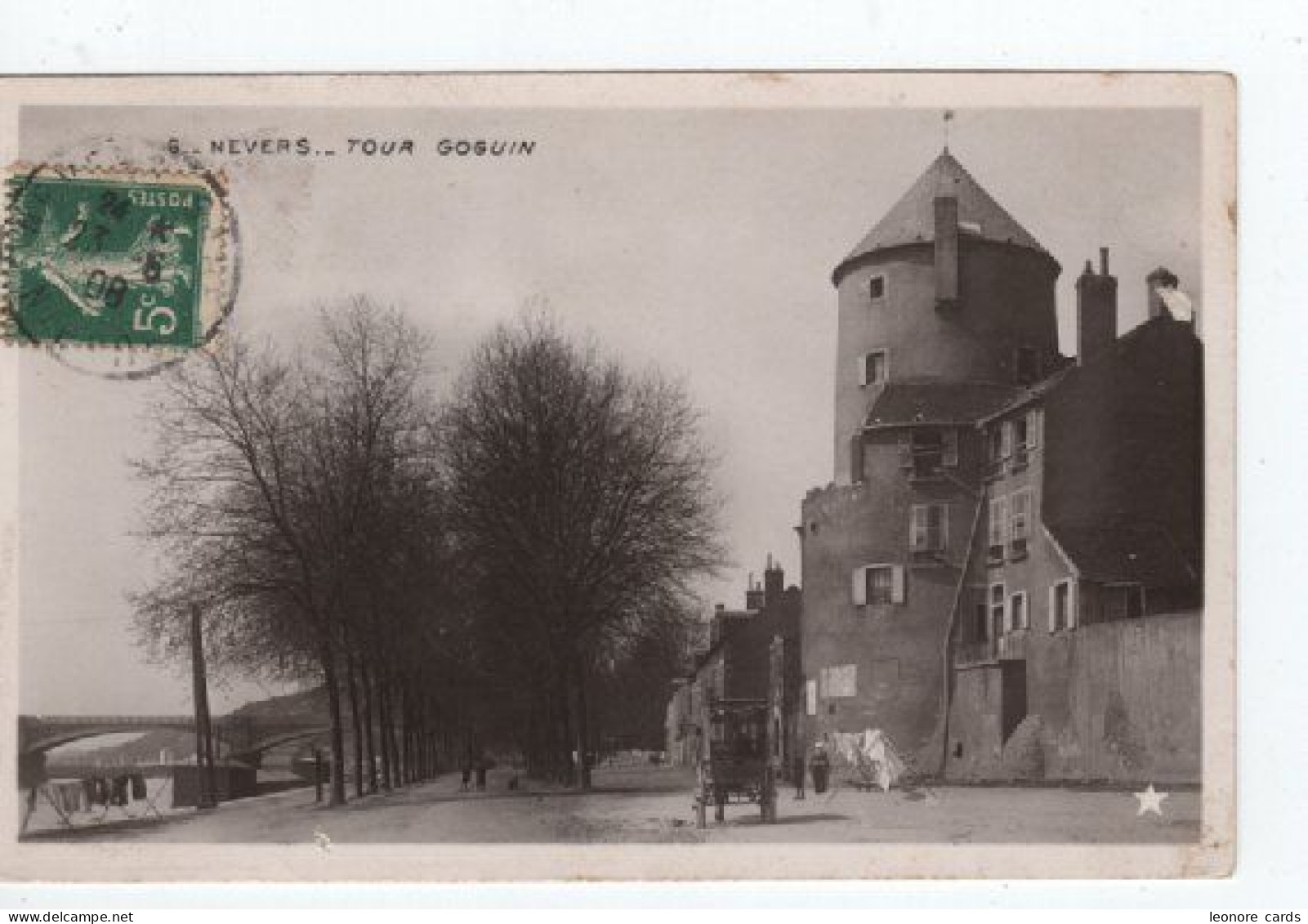 Cpa.58.Nevers.Tour Goguin.1908 - Nevers