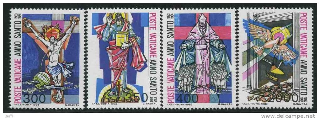 1983 Vaticano, Anno Santo Straordinario, Serie Completa Nuova (**) AL FACCIALE - Unused Stamps