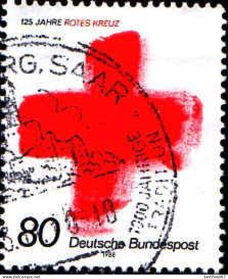 RFA Poste Obl Yv:1219 Mi:1387 Rotes Kreuz (Beau Cachet Rond) (Thème) - Rotes Kreuz