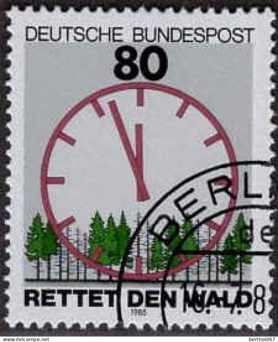 RFA Poste Obl Yv:1085 Mi:1253 Rettet Den Wald (TB Cachet Rond) (Thème) - Protezione Dell'Ambiente & Clima