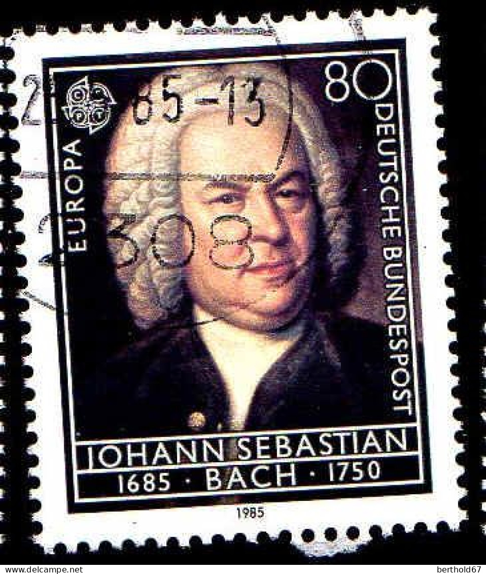 RFA Poste Obl Yv:1081 Mi:1249 Johann Sebastian Bach (Beau Cachet Rond) (Thème) - 1985