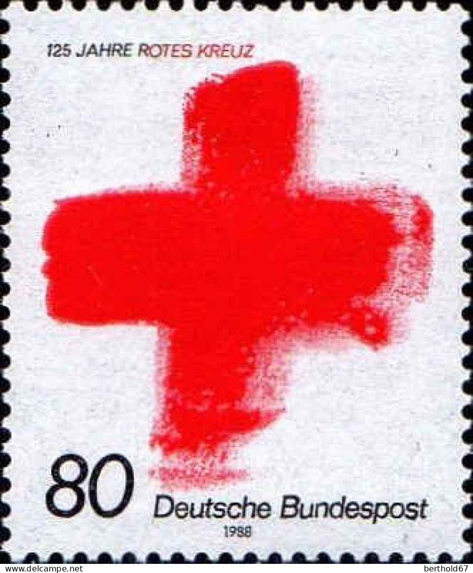 RFA Poste N** Yv:1219 Mi:1387 Rotes Kreuz (Thème) - Rotes Kreuz