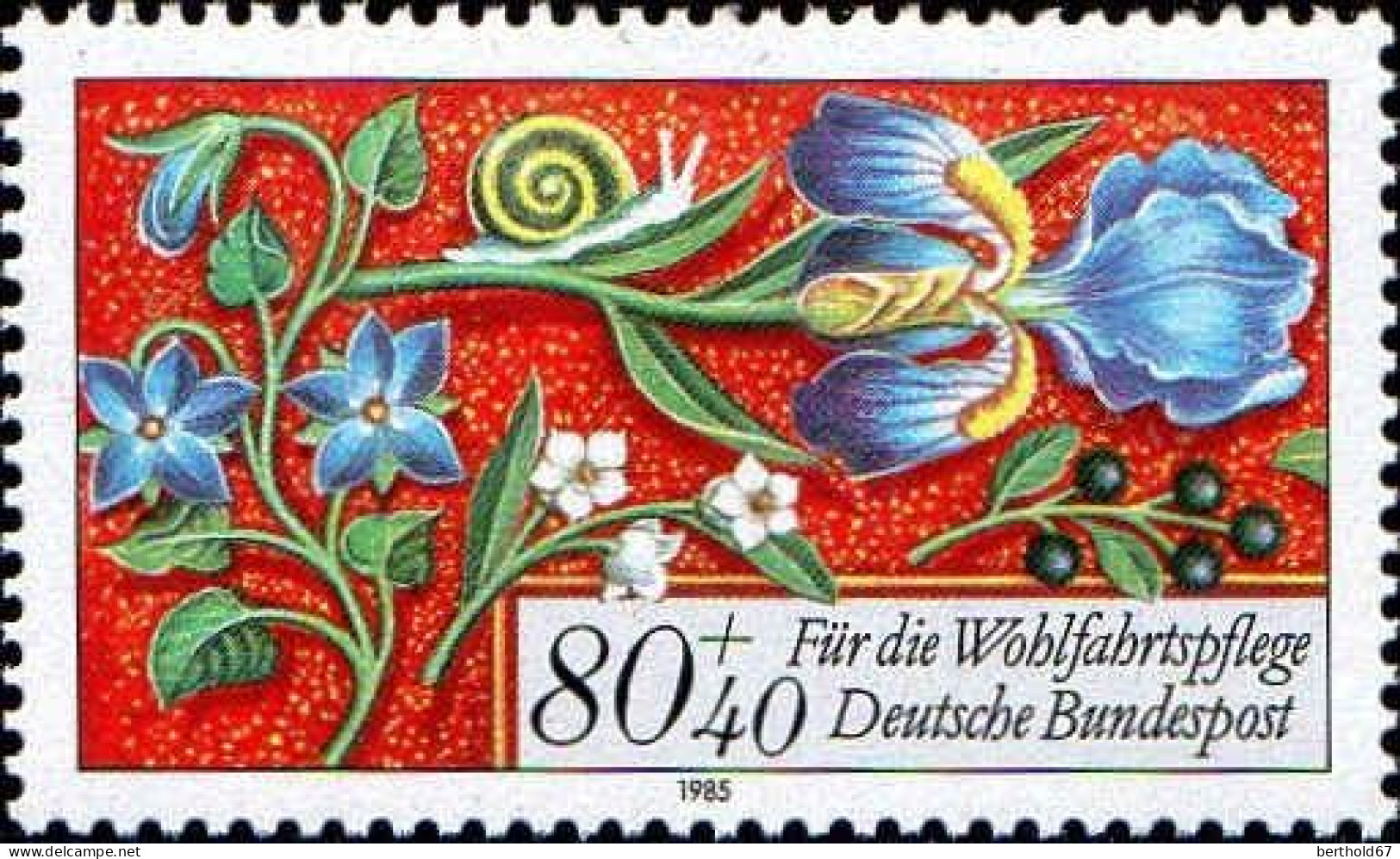 RFA Poste N** Yv:1093 Mi:1261 Wohlfahrtspflege Miniature (Thème) - Otros & Sin Clasificación