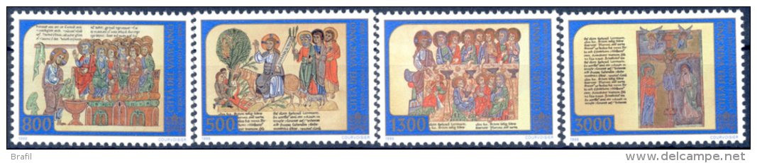 1998 Vaticano, Verso L'anno Santo, Serie Completa Nuova (**) AL FACCIALE - Unused Stamps