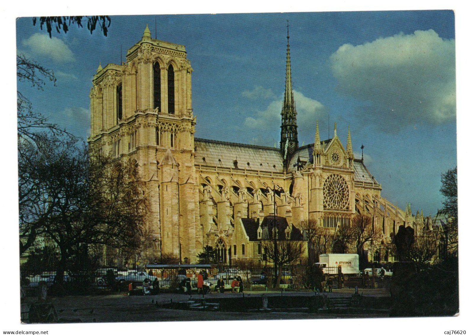 Paris Notre-dame ,côté Sud - Notre-Dame De Paris