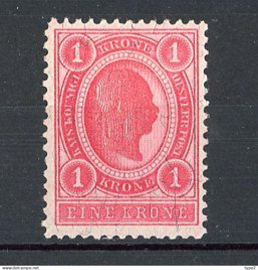 AUTRICHE - 1899 Yv. N° 77  *  1g Carmin Cote 8 Euro  BE  2 Scans - Neufs