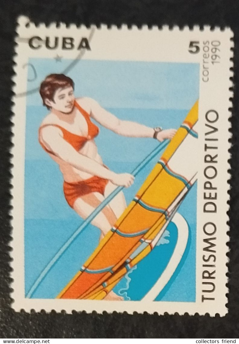Cuba Kuba - 1990 - Sports Tourism, Surfing Surfen - Used - Other & Unclassified