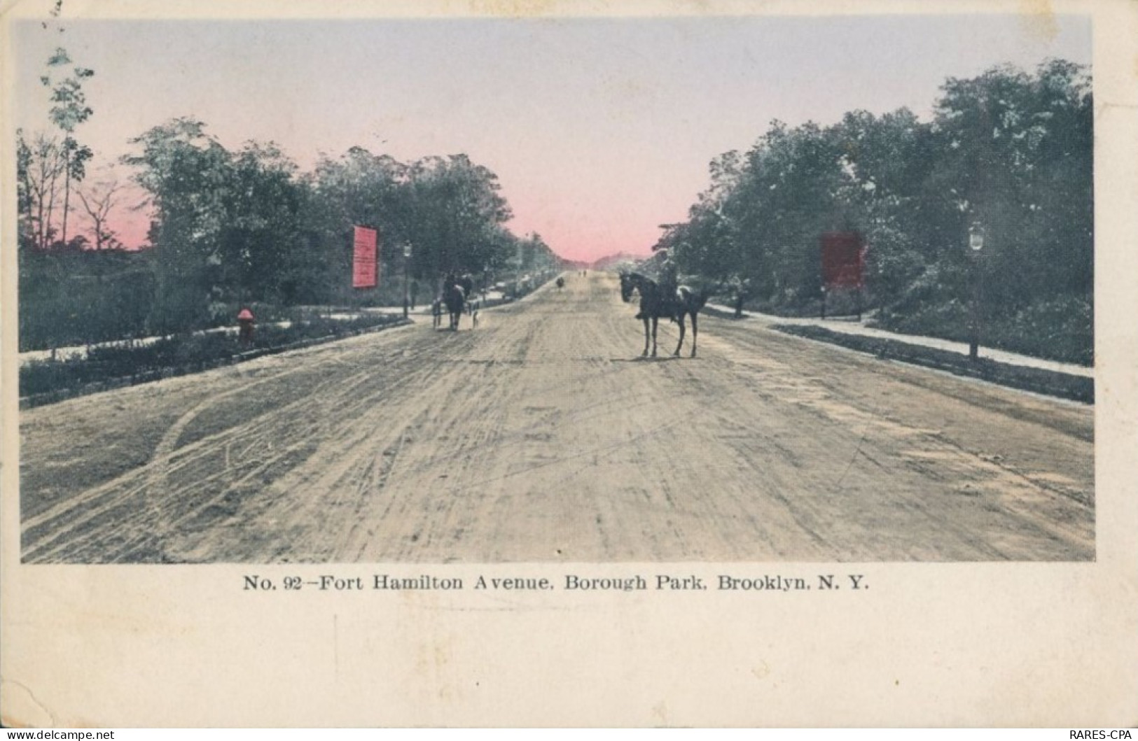 BROOKLYN - Fort Hamilton Avenue . Borough Park . Brooklyn N.Y. - Brooklyn