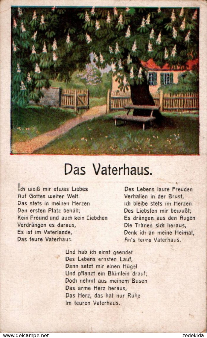 A4814 - Das Vaterhaus Liedkarte - Volkslied - Música