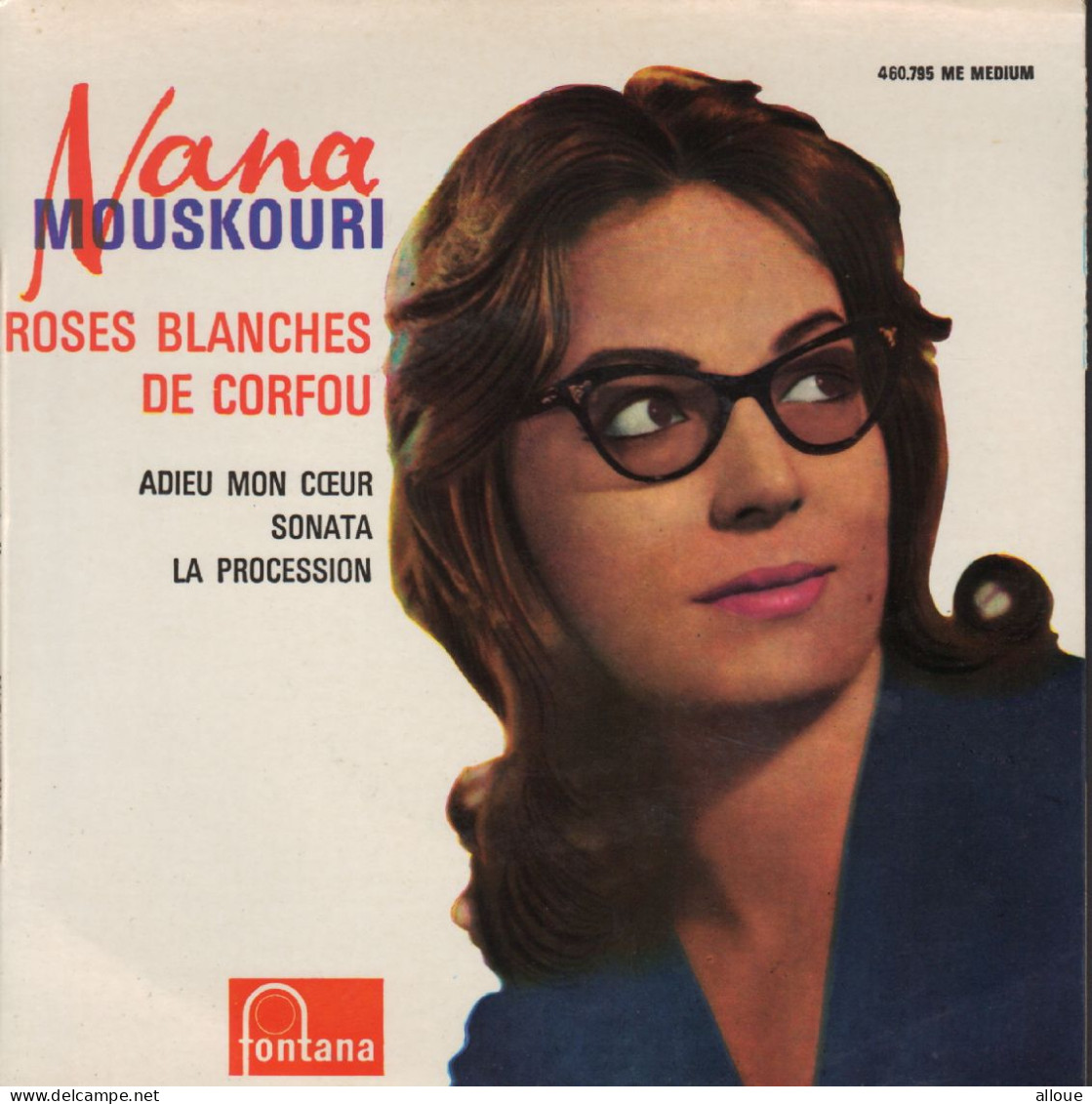 NANA MOUSKOURI + ROSES BLANCHES DE CORFOU + 3 - Sonstige - Franz. Chansons