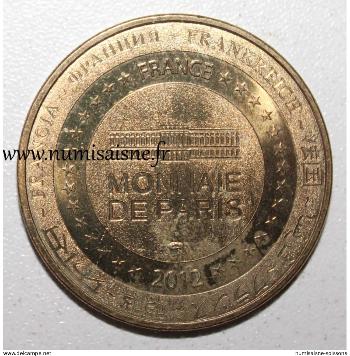 24 - MONTIGNAC - LASCAUX - La Frise Des Cerfs - Monnaie De Paris - 2012 - TTB - 2012