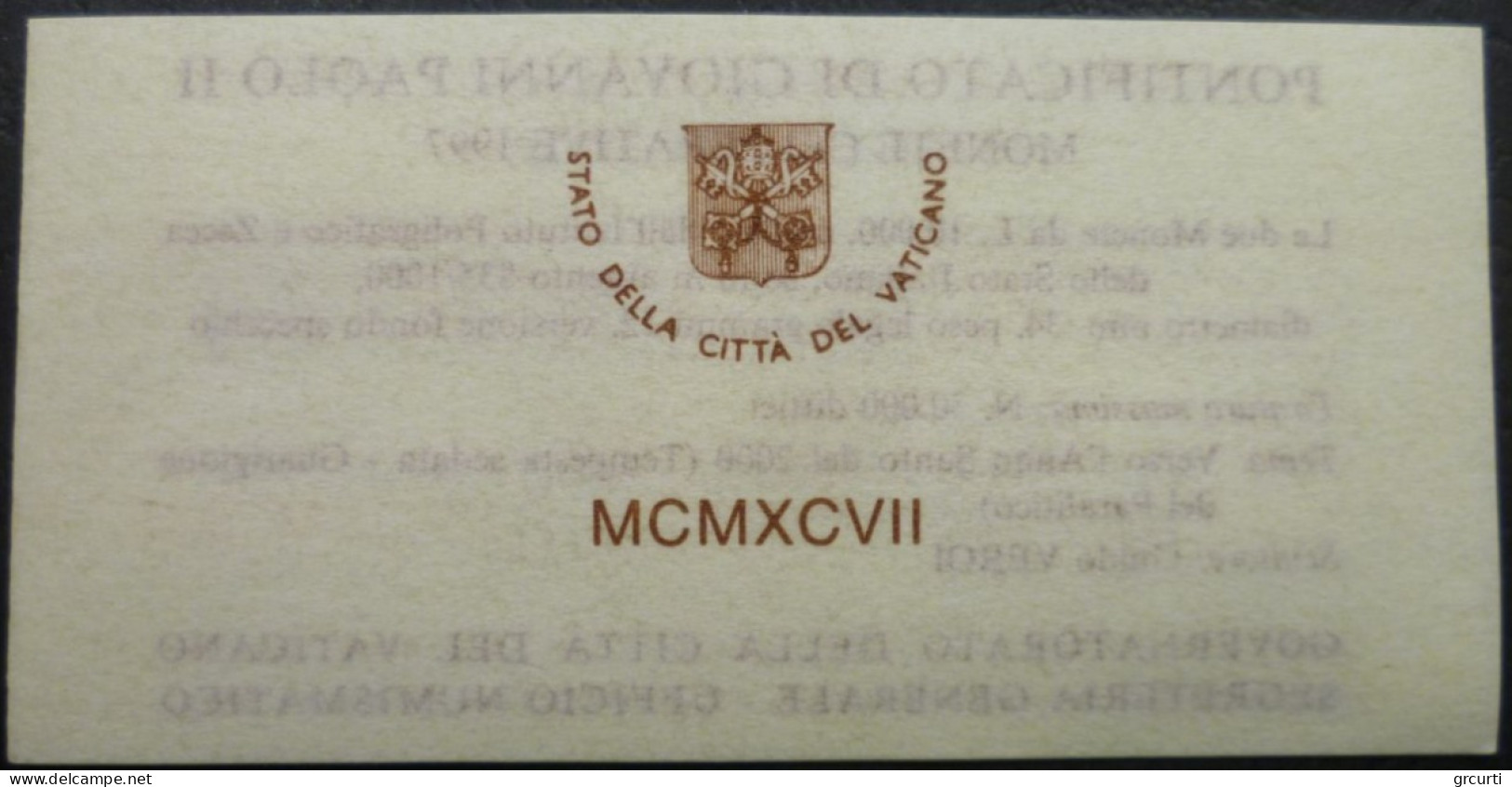 Vaticano - 2 X 10.000 Lire 1997 - Verso L'Anno Santo Del 2000 - Gig# 333 - KM# 318-319 - Vaticano