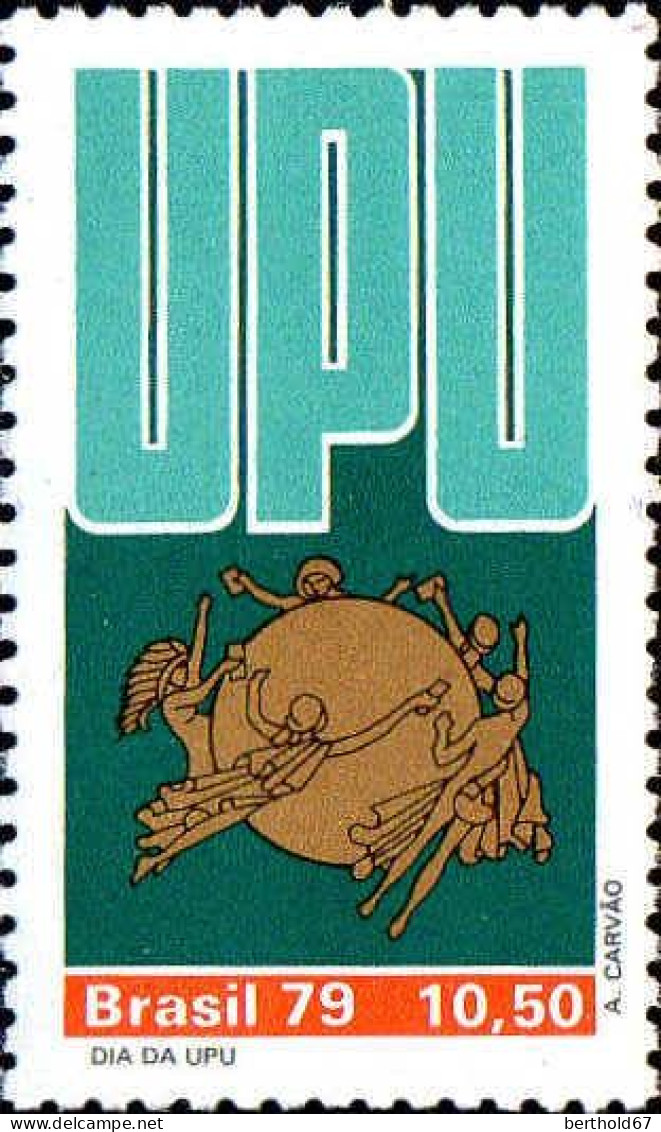 Brésil Poste N** Yv:1393/1396 Dia Da UPU - Unused Stamps