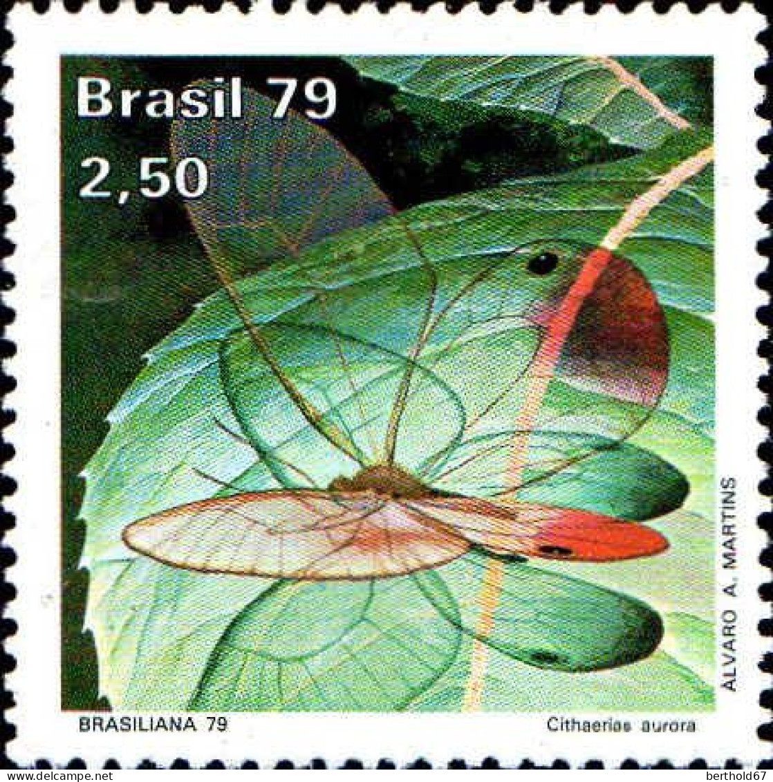 Brésil Poste N** Yv:1374/1377 Exposition Philatélique Brasilia 79 - Neufs