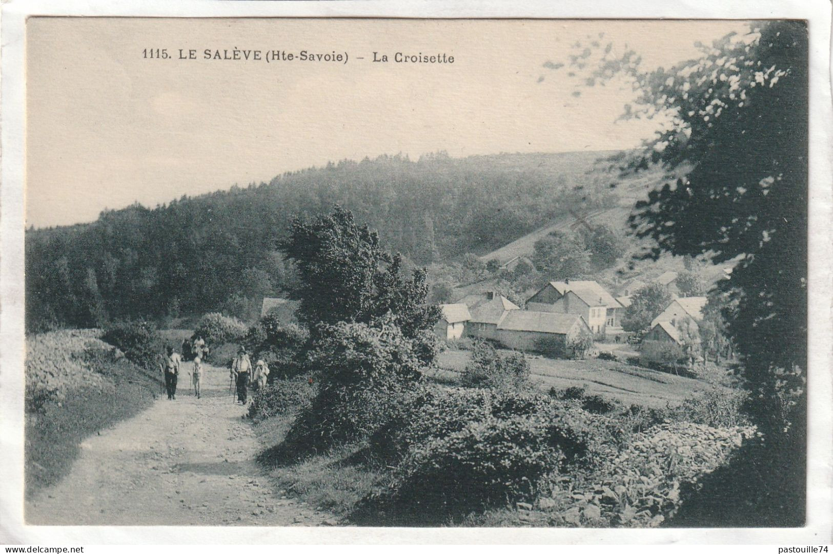 CPA :  14 X 9  -  LE  SALEVE  -  La  Croisette - Autres & Non Classés