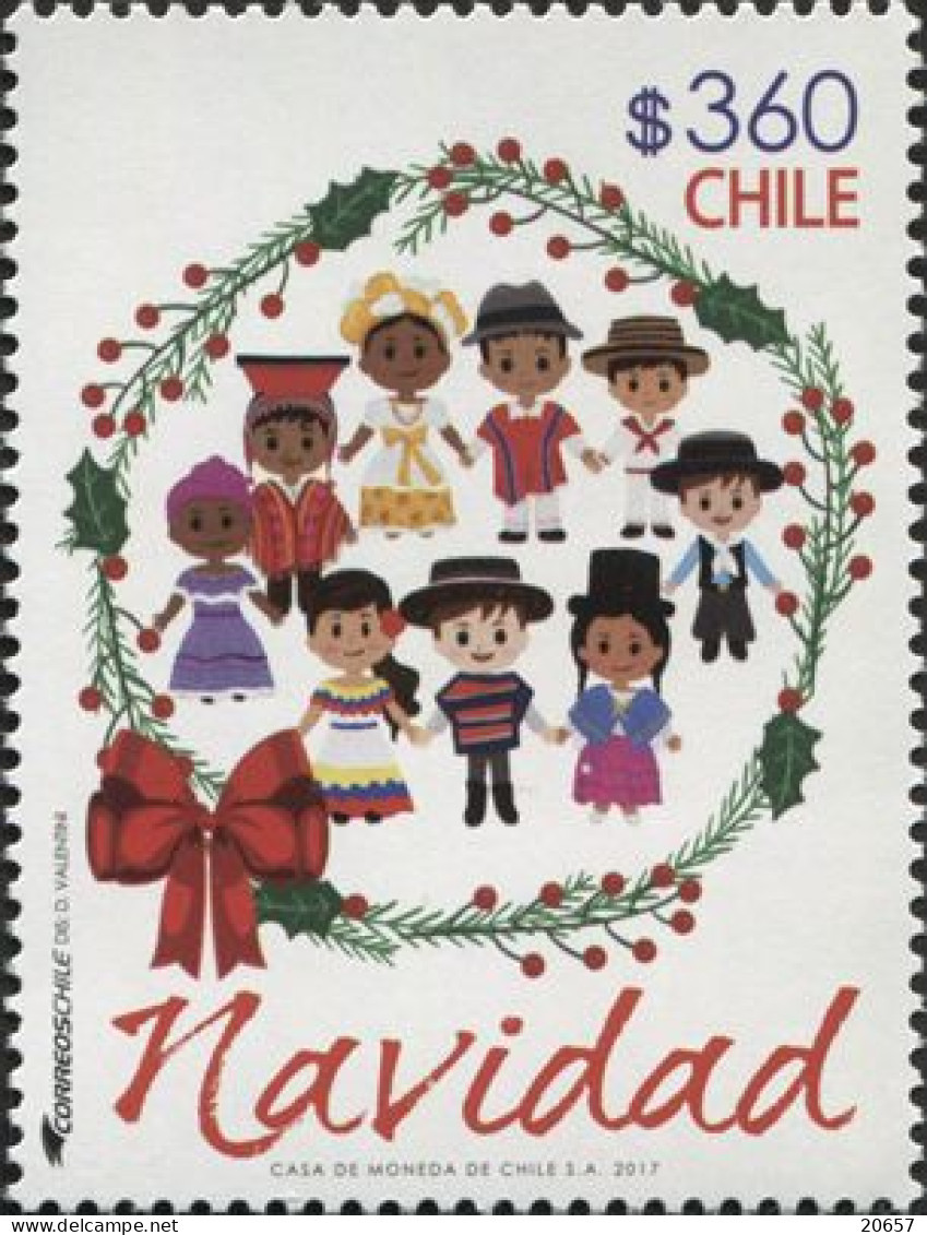 Chili Chile 2131 Nativité, Dessins D'enfants - Navidad