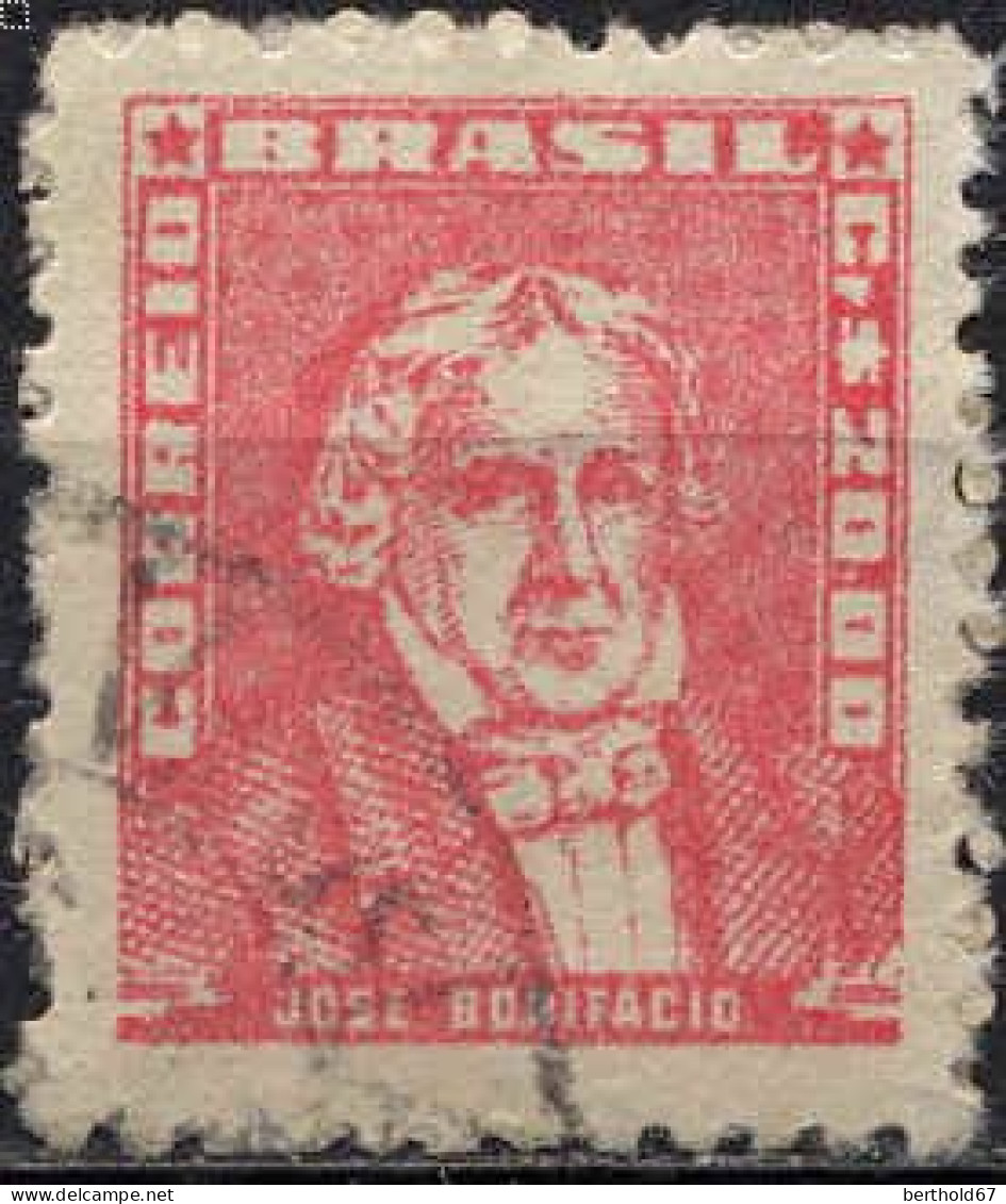 Brésil Poste Obl Yv: 678 Mi:871XII Jose Bonifacio Naturaliste (Beau Cachet Rond) - Gebraucht