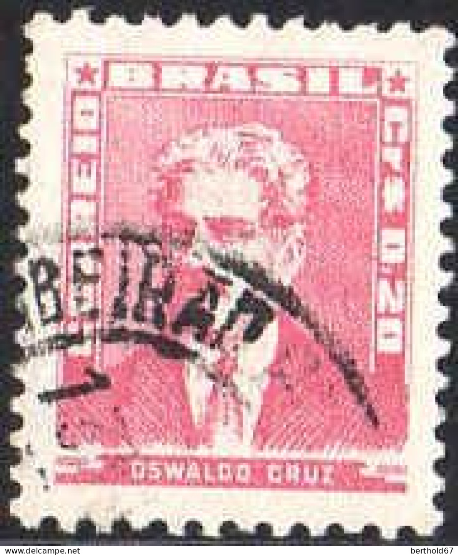 Brésil Poste Obl Yv: 578 Mi:849XI Oswaldo Cruz Médecin (Beau Cachet Rond) - Used Stamps