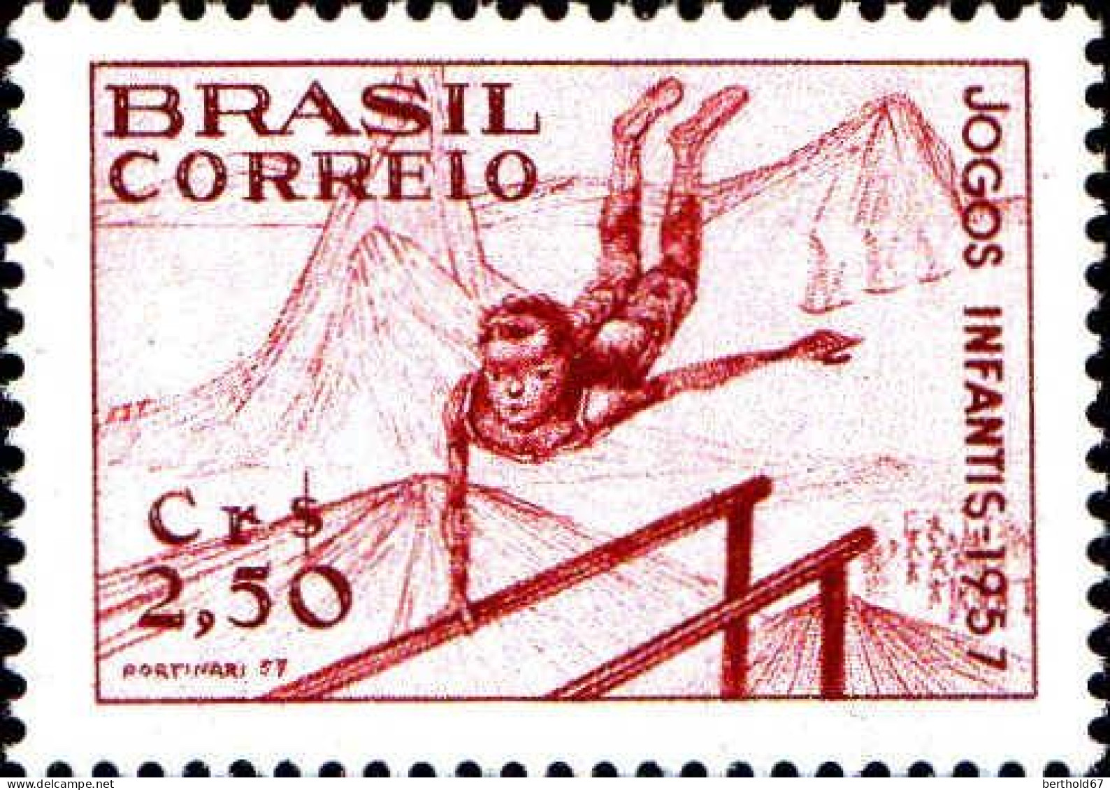 Brésil Poste N** Yv: 629 Mi:910 Jogos Infantis Barre Fixe - Unused Stamps