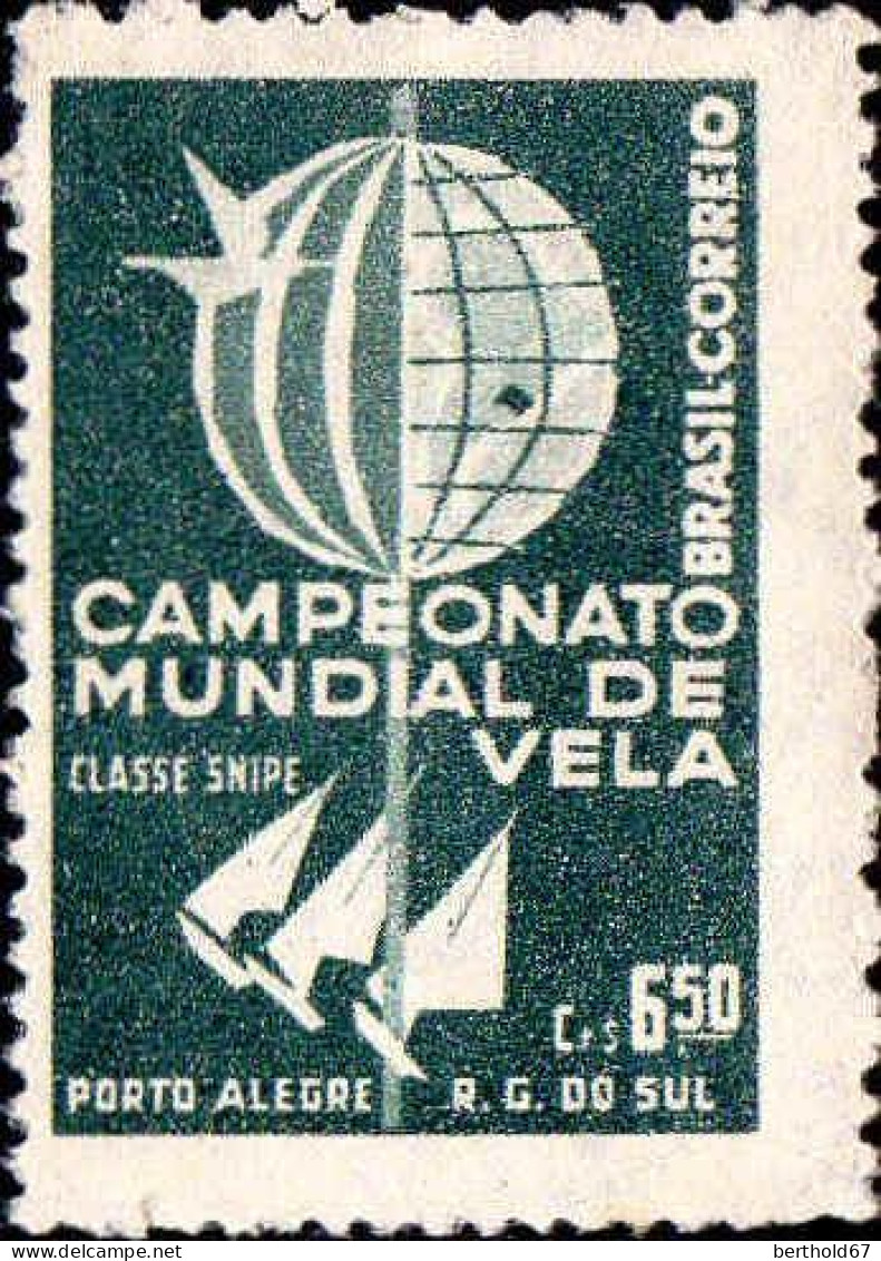 Brésil Poste N* Yv: 684 Mi:965 Campeonato Mundial De Vela Classe Snipe (sans Gomme) - Unused Stamps
