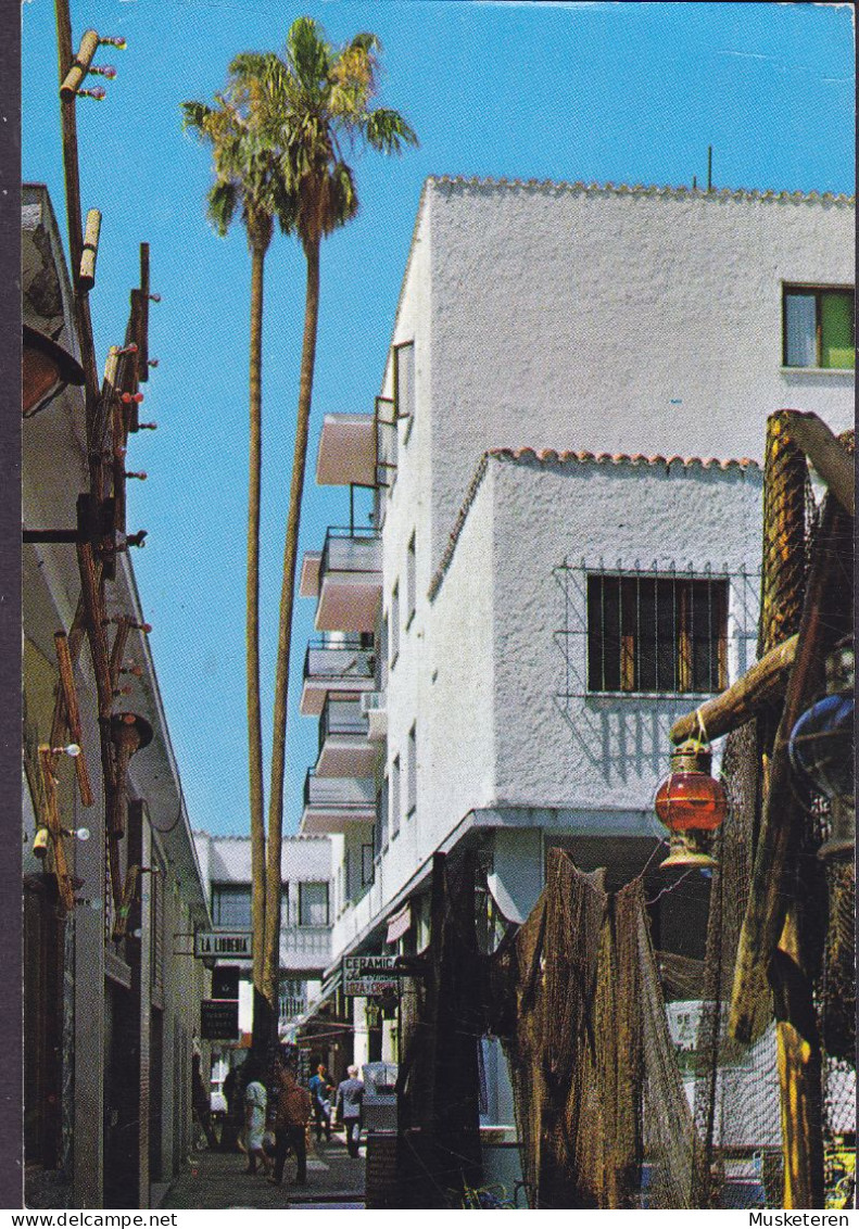 Spain PPC Torremolinos (Malaga) Pasaje De San Miguel 1968 To Denmark (2 Scans) - Málaga