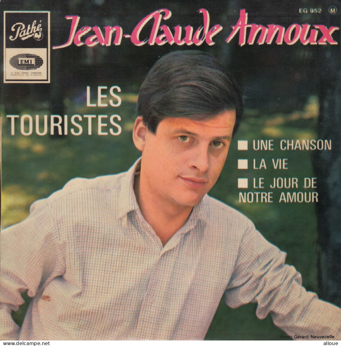 JEAN-CLAUDE ANNOUX FR EP LES TOURISTES + 3 - Other - French Music