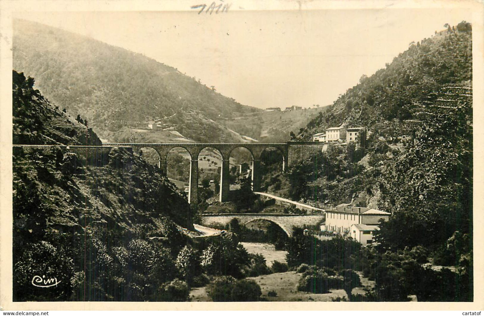 Viaduc De DUZON Et Le Petit Pont . Environs De TAIN - Autres & Non Classés