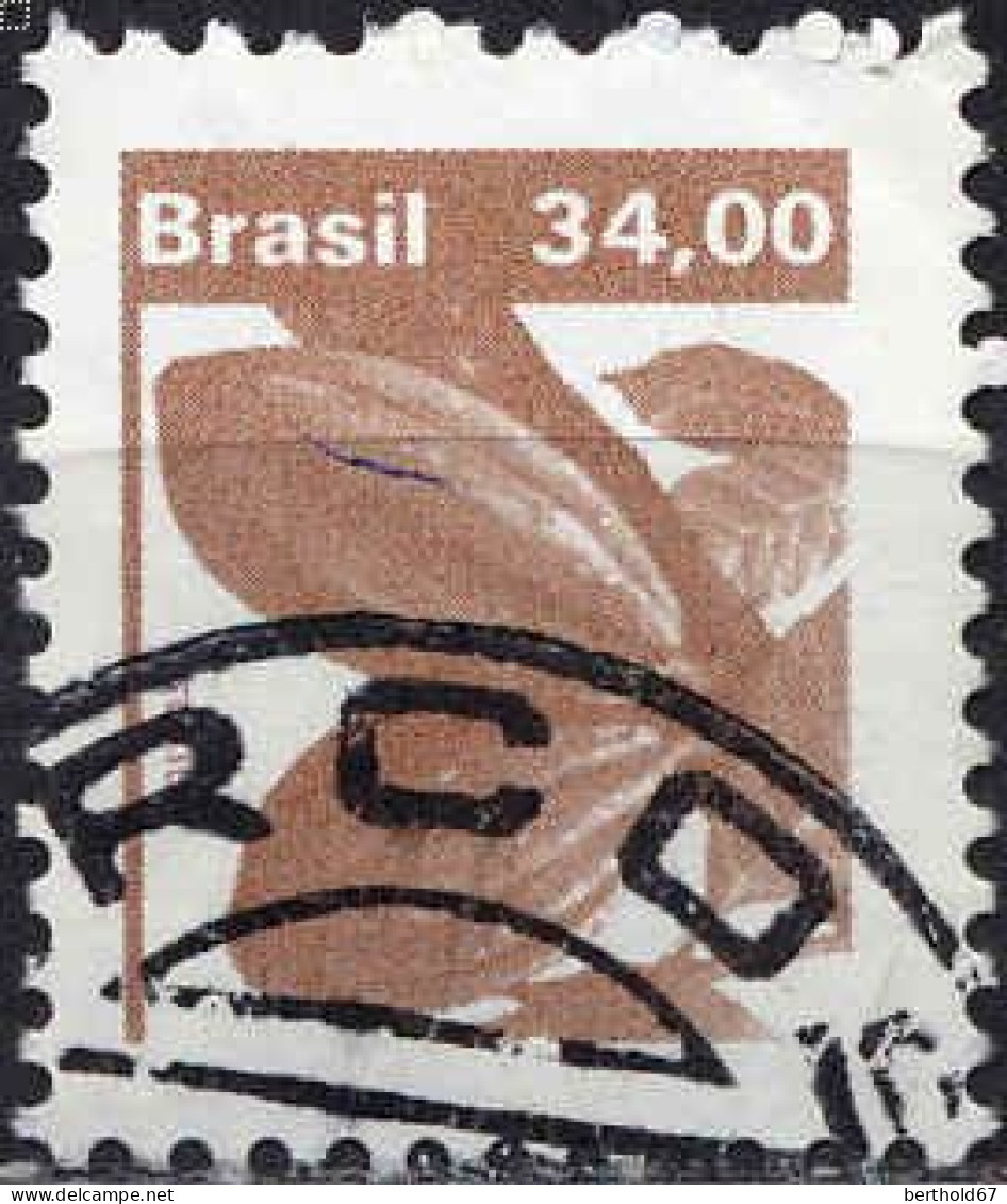 Brésil Poste Obl Yv:1419 Mi:1758 Cacao (TB Cachet Rond) - Used Stamps