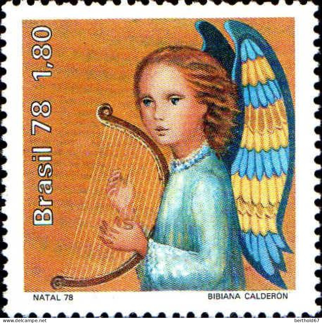 Brésil Poste N** Yv:1346/1348 Noël - Unused Stamps