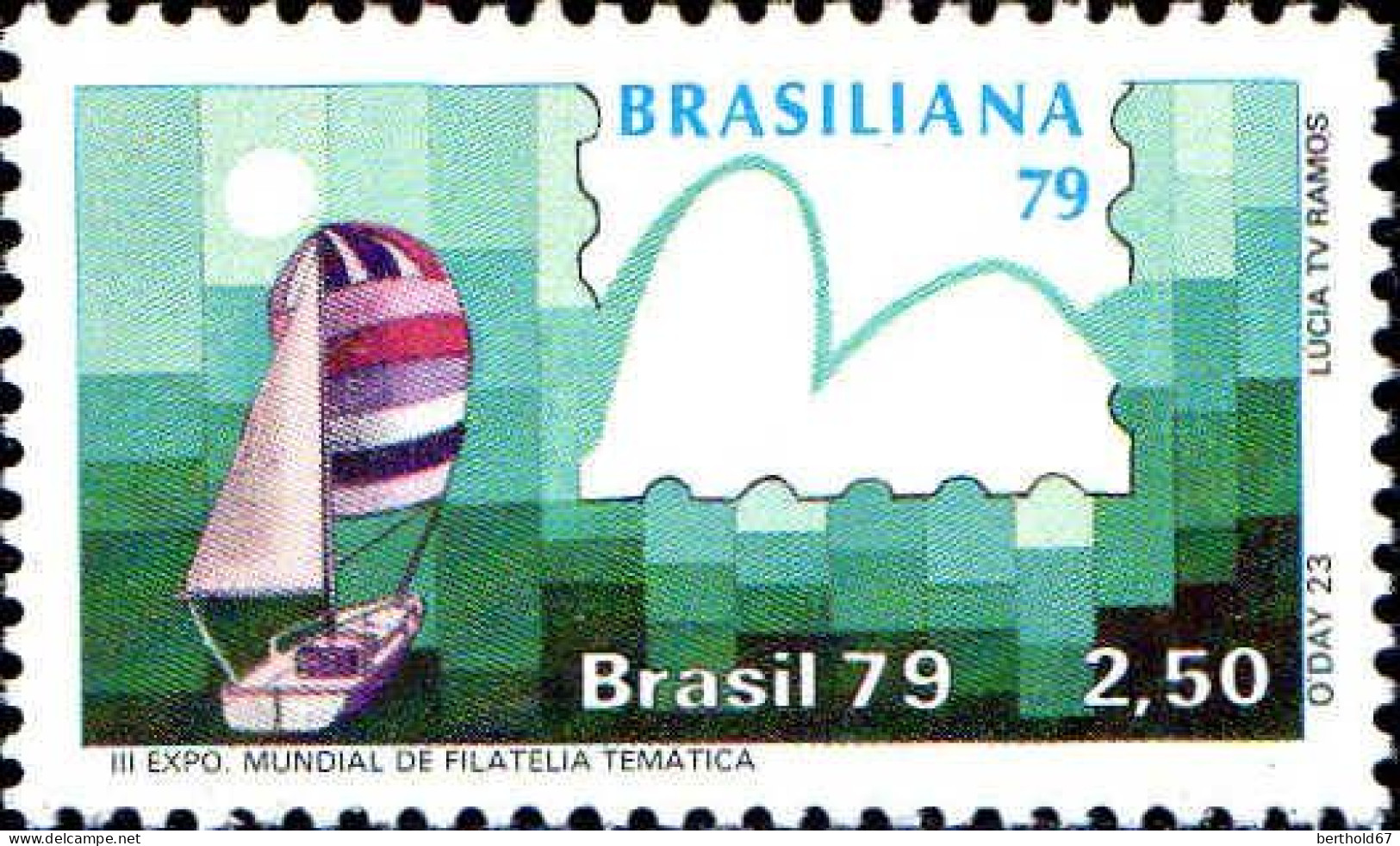 Brésil Poste N** Yv:1361/1364 Exposition Philatélique Brasilia 79 - Unused Stamps