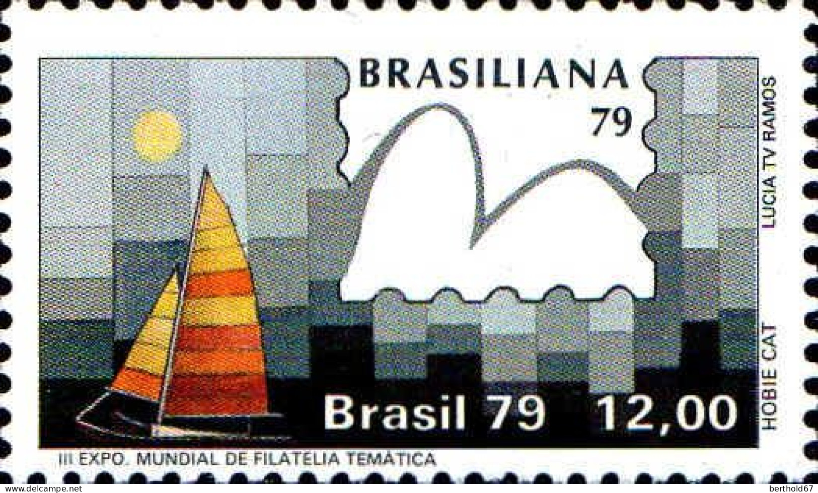 Brésil Poste N** Yv:1361/1364 Exposition Philatélique Brasilia 79 - Neufs