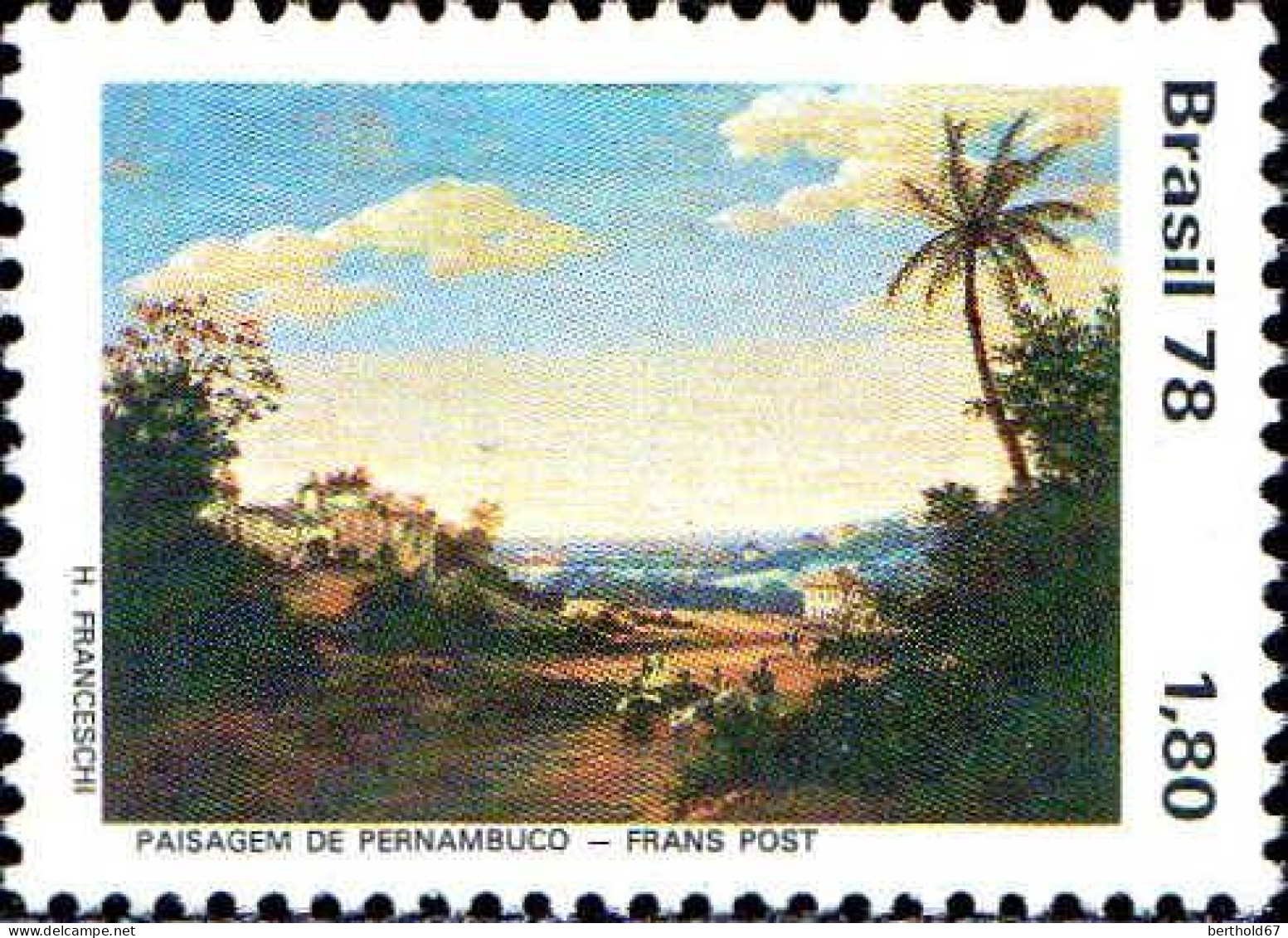 Brésil Poste N** Yv:1342/1345 Oeuvres D'art - Unused Stamps