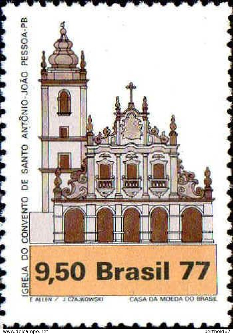 Brésil Poste N** Yv:1297/1300 Eglises - Unused Stamps