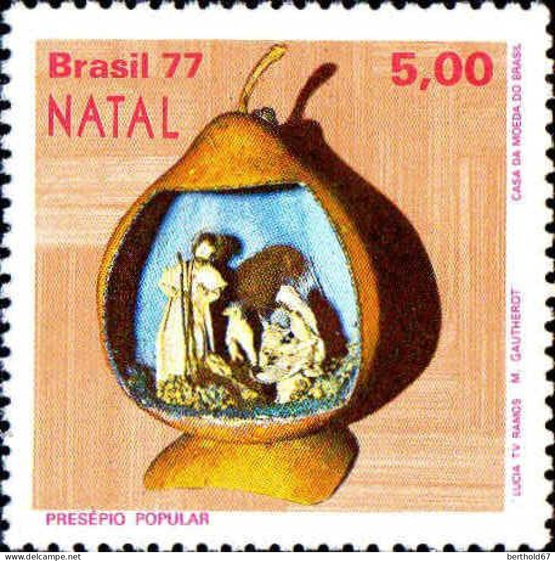 Brésil Poste N** Yv:1286/1288 Noël Crèches - Ungebraucht